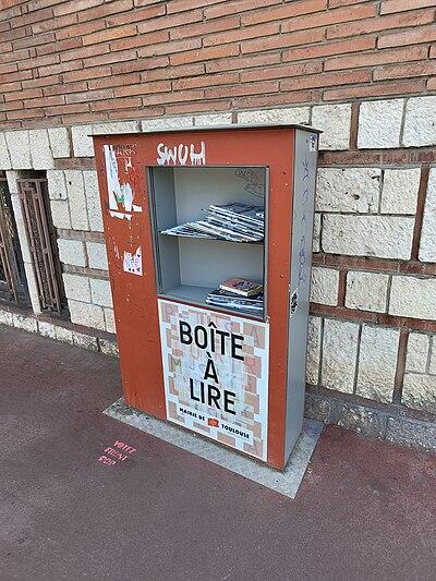 Image de la boite à livres